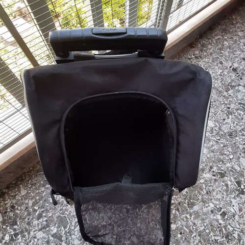 Trixie Pet Backpack used for Cat or Small Dog with Wheels