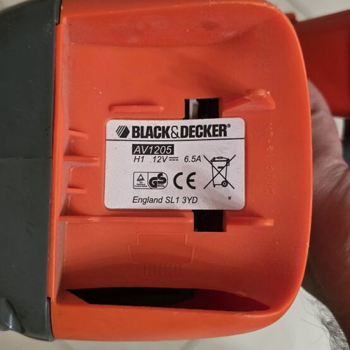 Black&Decker AV1205 Car Vacuum Cleaner used