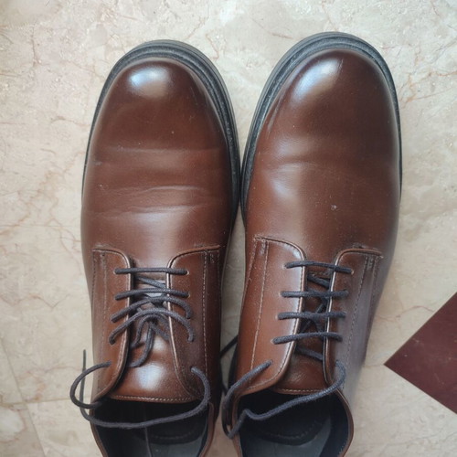Zara men's shoes like new, size 44, brown loafers