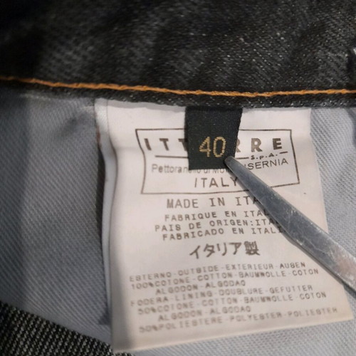 Cavalli denim skirt new, black, stonewashed, long
