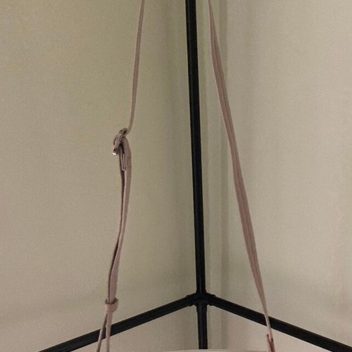 Hexagona Paris crossbody bag, off-white and beige