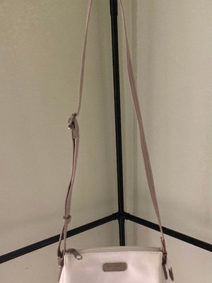 Hexagona Paris crossbody bag, off-white and beige
