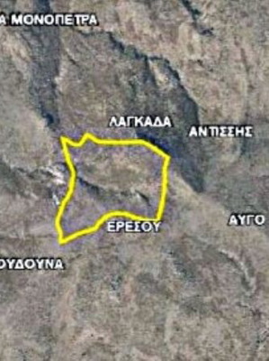 Land Plot 500 Stremmas in Lagkada Lesvos