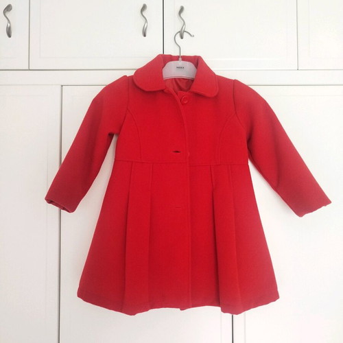 Evita coat like new for 5 years old red