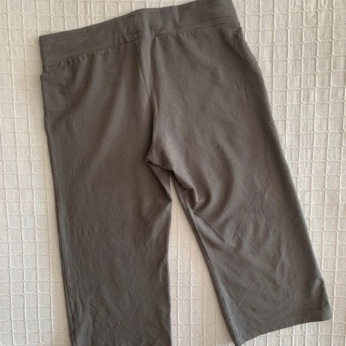 Bermuda shorts L/XL, grey green, below knee