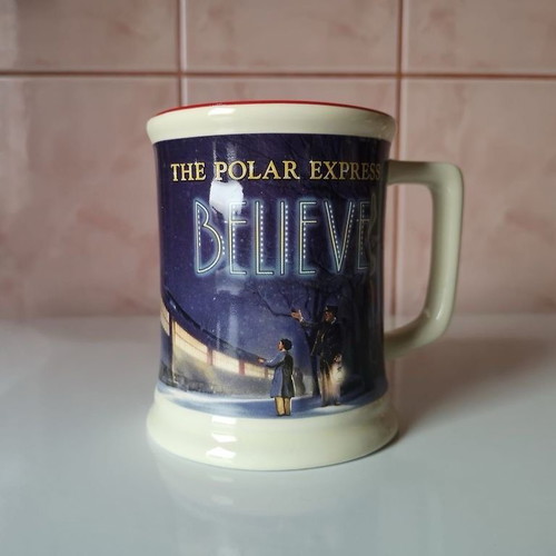 Polar Express Believe mug mint condition, large
