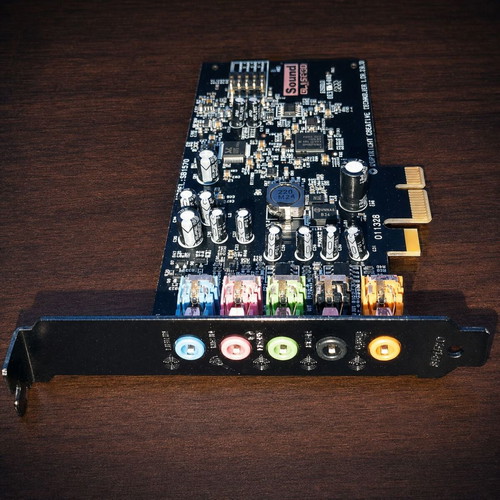 Creative Sound Blaster X-Fi 5.1 PCIe sound card (SB1500)
