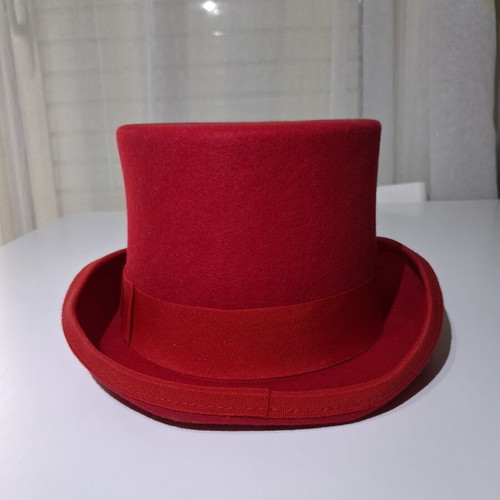 Semi-High Hard Hat red, like new
