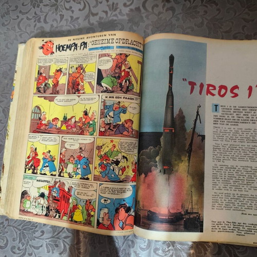 Tintin comic collection used, Kuifje magazine edition 1960