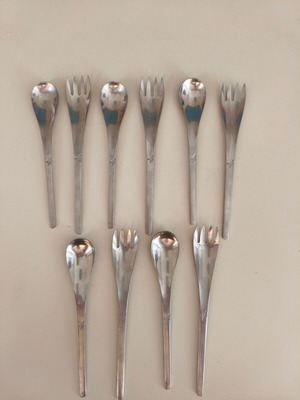 Eastern Airlines silverware set 10 pieces 1970s, like new