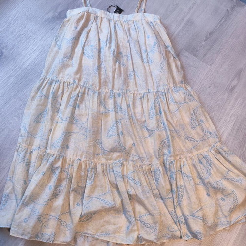 Oneonone dress new with adjustable straps, cotton and viscose, size M