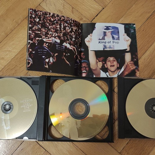 Michael Jackson HIStory Past Present And Future Book I CD used