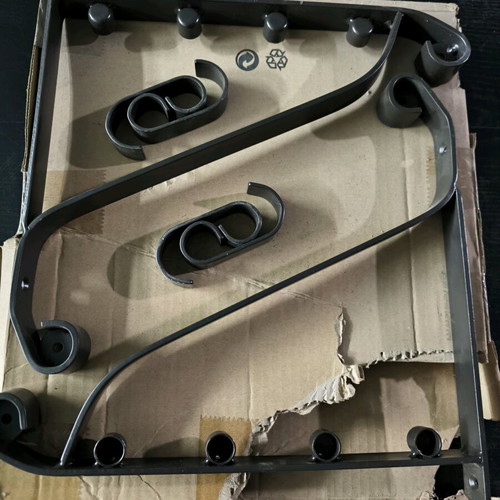 Retro hanger rod brackets new, dimensions 30cm x 30cm