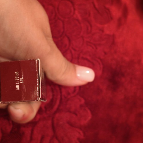 MAC Lustreglass Lipstick 522 Spice It Up!