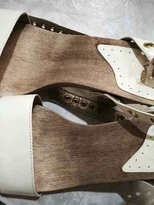 Πέδιλο ξύλινο Replay σαν καινούργιο, μέγεθος 39.5, μπεζ καφέ