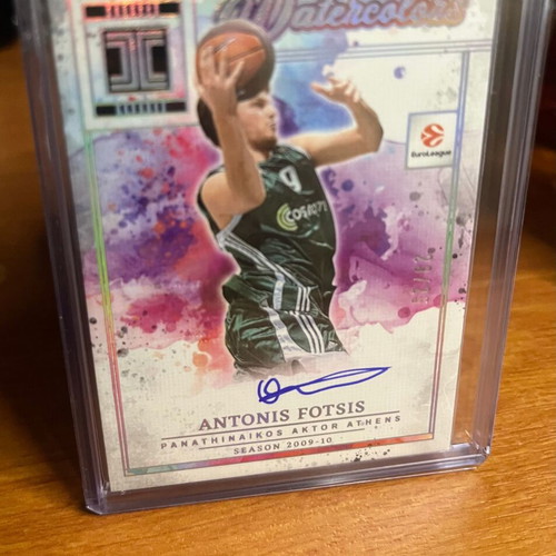 Antonis Fotsis Impeccable On Card Auto /25 Panini Origins Euroleague