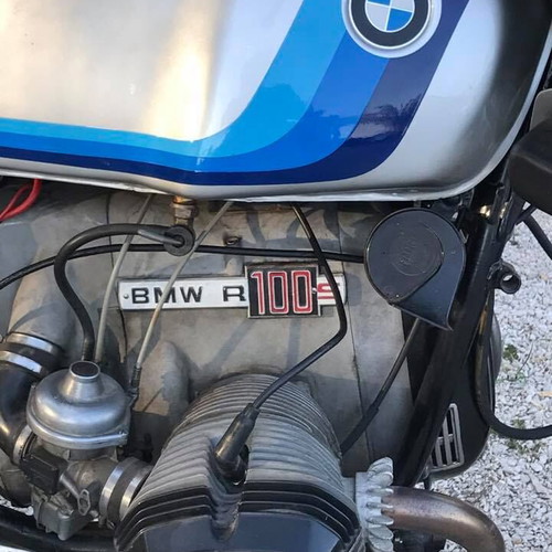 BMW R 100 S 1978 like new, classic motorcycle with Airline paint
