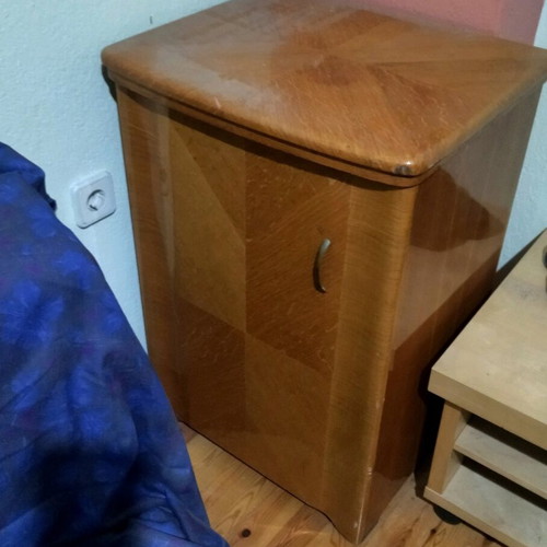 Mercedes sewing machine used with wooden case