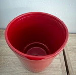 Ceramic planter red like new