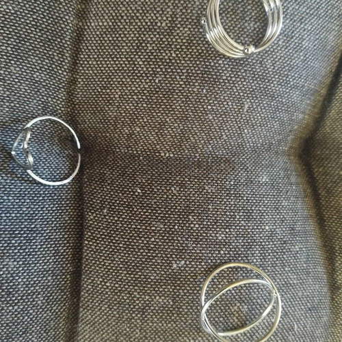 Fo Bijou Rings set of 5 new