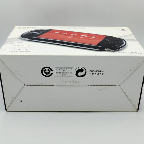 Sony PSP Piano Black 3004 κουτί μεταχειρισμένο