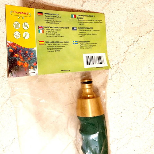 KMT Tools garden watering wand pistol, new sealed