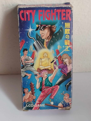 City Fighter LCD game vintage new functional handheld electronic
