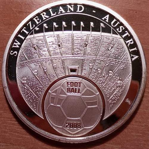 Euro 2008 Commemorative Medal New