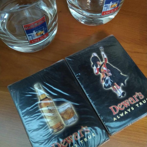 Pack of branded alcoholic products new from 90s to early 00s