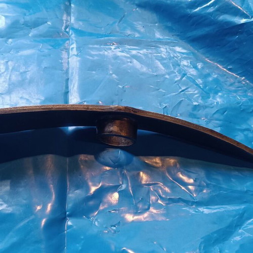 Handmade tsapokasmas new, kiln-painted forged steel tool