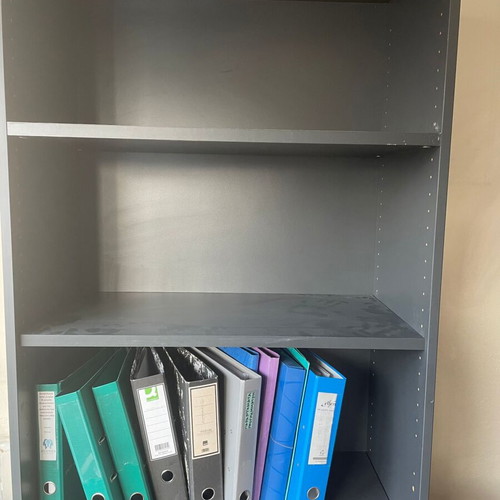 Office bookcases used, melamine material