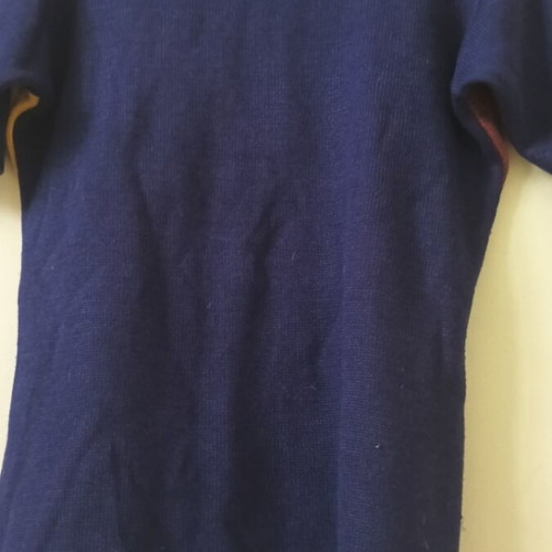 Women's multicolor blouse like new, 50% rayon 50% acrylic
