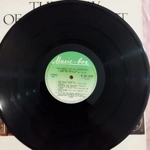 The Belly of an Architect vinyl like new