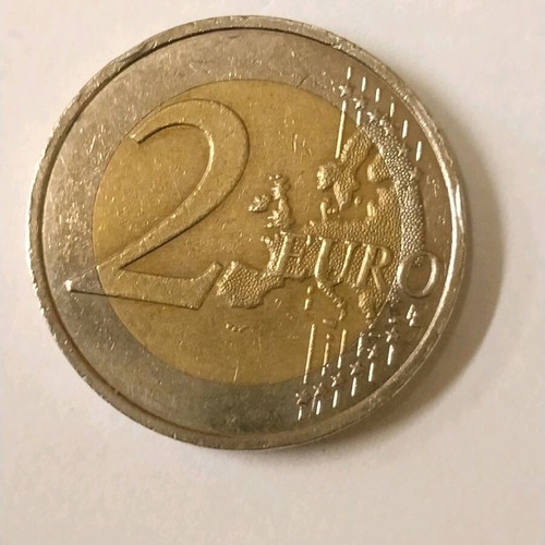 Collector coin 2 euro used, Luxembourg 2007