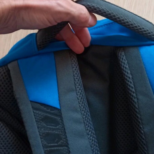 The North Face backpack brand new, black and blue