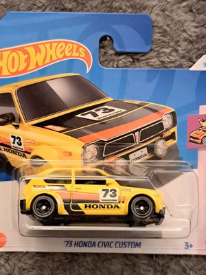 Hotwheels '73 Honda Civic Custom new