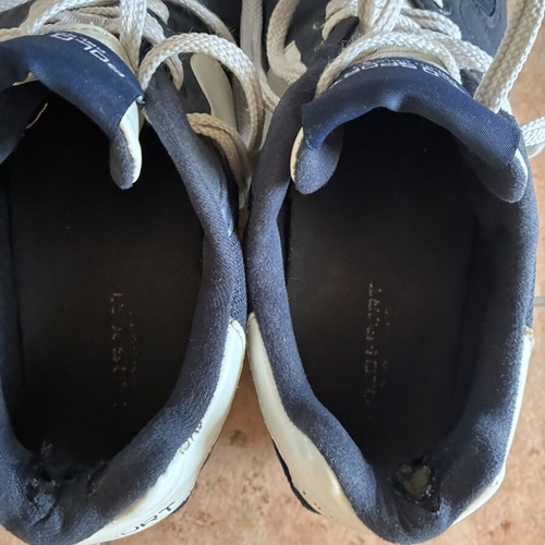 Polo Ralph Lauren sneakers, size 44, white and blue