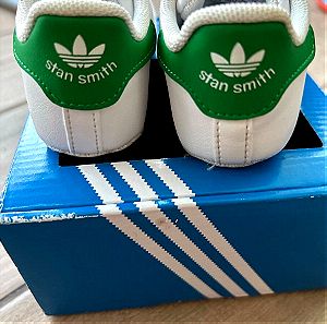 Adidas Soft Sole Baby Sneakers White Stan Smith ΑΓΚΑΛΙΑΣ