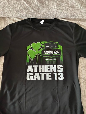 Panathinaikos Short-Sleeve T-Shirt like new, size Large