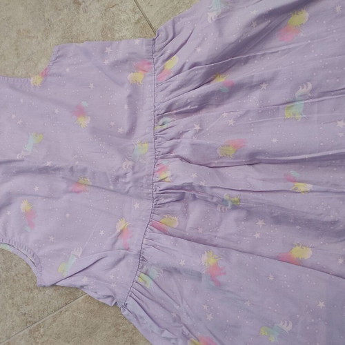 Lc Waikiki Girl's Summer Dress 8 Years Unicorn Like New, Purple