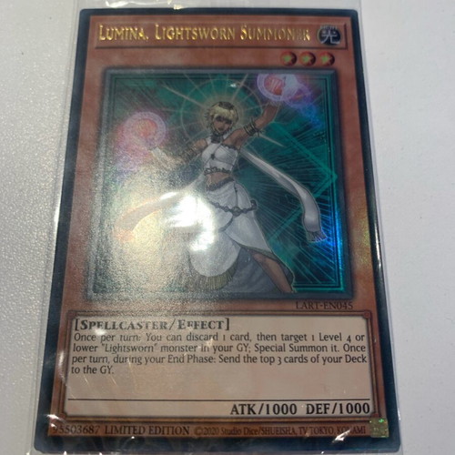 Lumina Lost Art Yu-Gi-Oh! card collection new, sealed