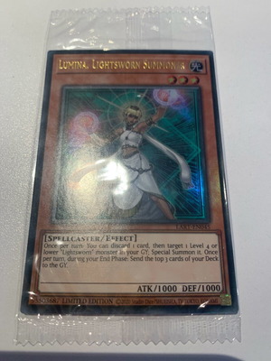 Lumina Lost Art συλλογή κάρτας Yu-Gi-Oh! καινούργια, σφραγισμένη