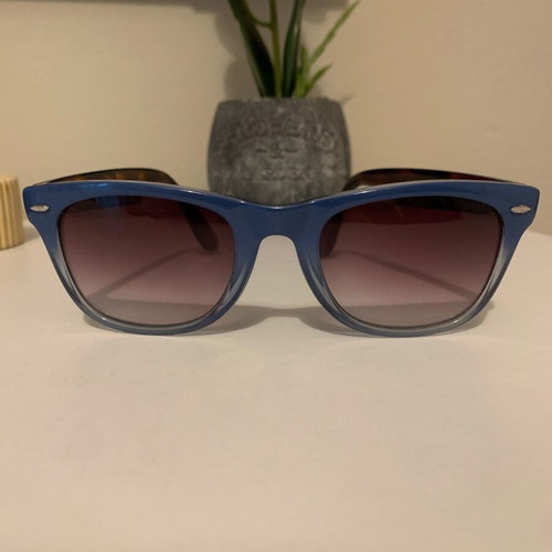 Touch women's sunglasses used, blue and brown