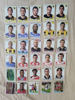 Panini Super League 2011 Stickers like new, set of 30