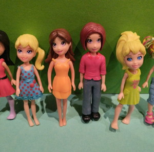 6 POLLY POCKET ΚΟΎΚΛΕΣ