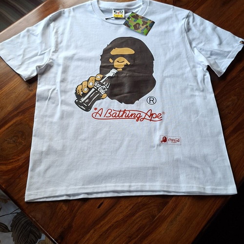 Bape x Coca Cola Shirt new, size M, white