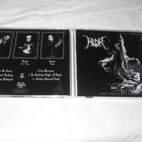 HOR III CD album limited edition, black metal