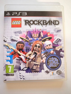 Lego Rock Band PS3 game like new