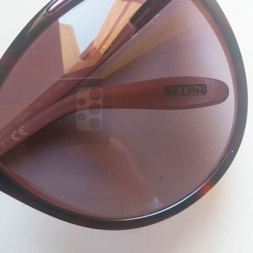 Ralph by Ralph Lauren RA5150 599/8H sunglasses like new, purple black cat eye