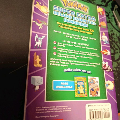 Pokémon Super Extra Deluxe Essential Handbook used, English